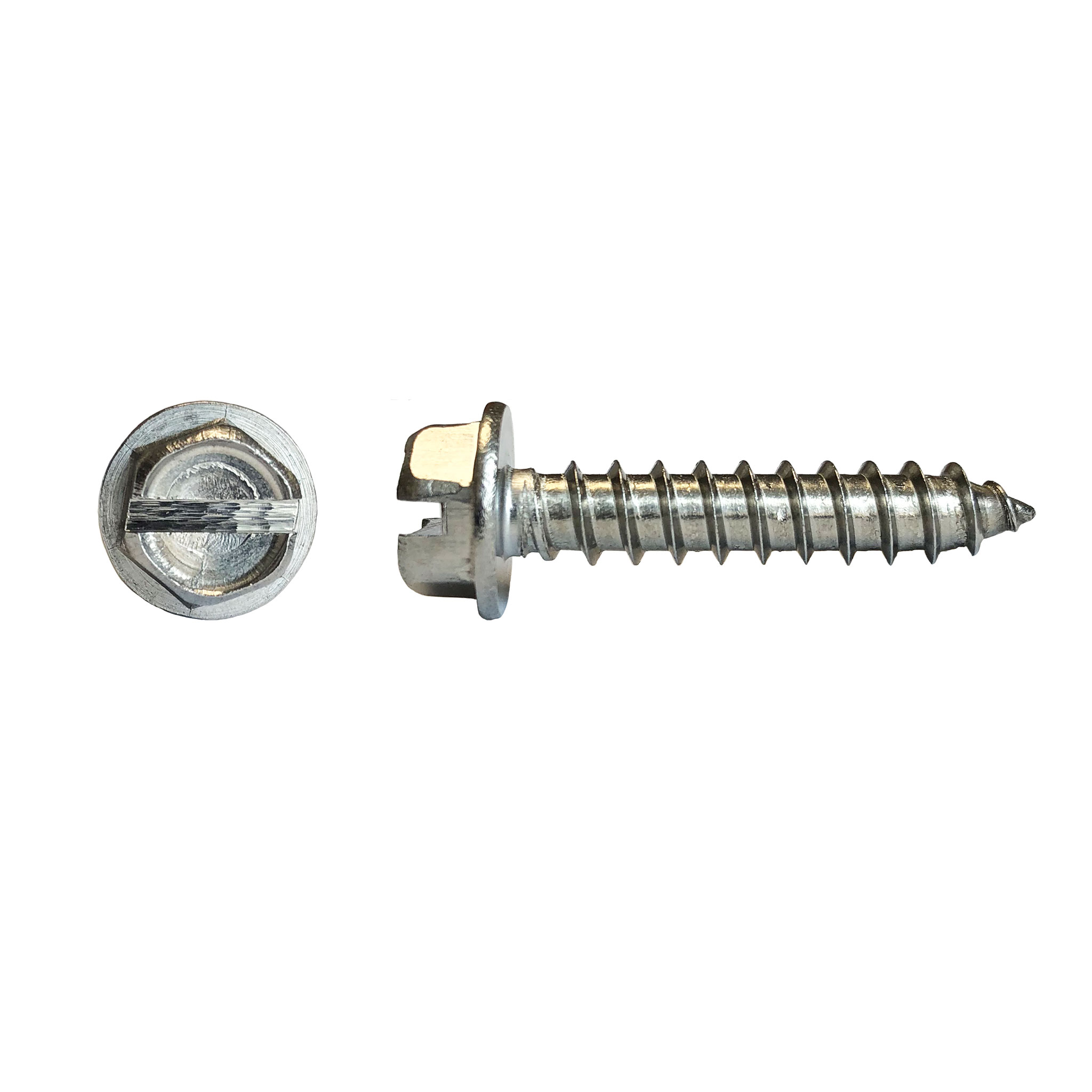 Pam20116 Slotted Hwh Sheet Metal Screw Side And Top Sewell Hardware