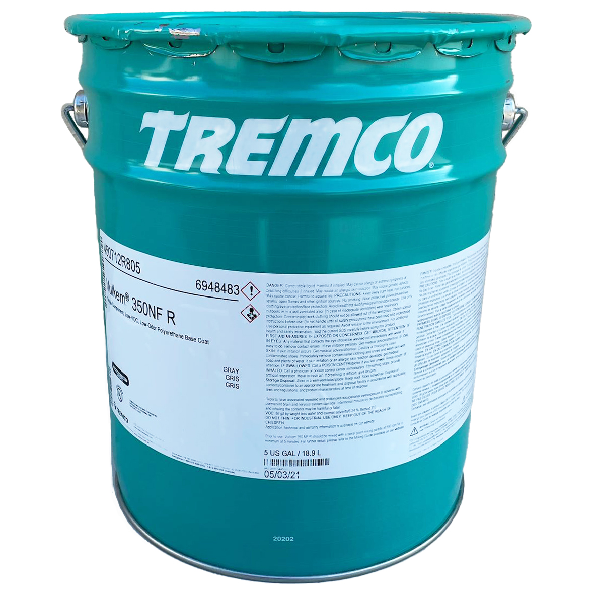 Tremco-Vulkem-350NF-R-5-Gallon-Bucket – Sewell Hardware Co., Inc.